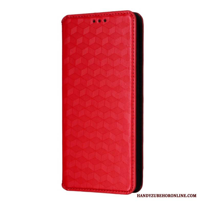 Flip Case Für Oneplus 13r 3d-diamanten
