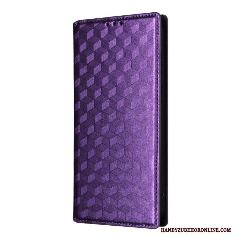 Flip Case Für Oneplus 15 Rautenmuster