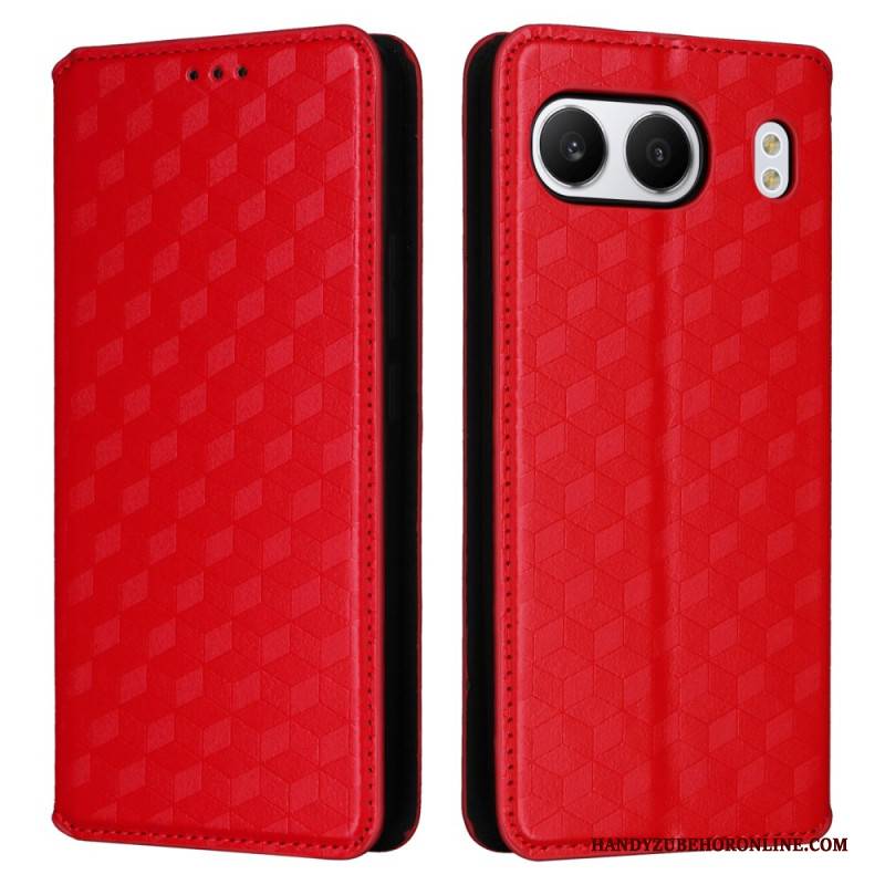 Flip Case Für Oneplus Nord 4 Rautenmuster