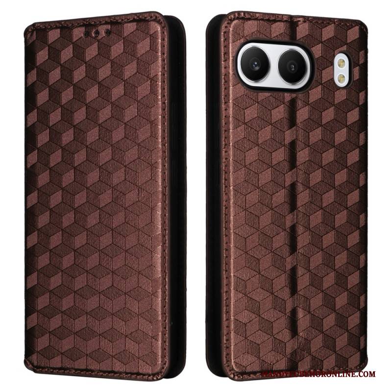 Flip Case Für Oneplus Nord 4 Rautenmuster