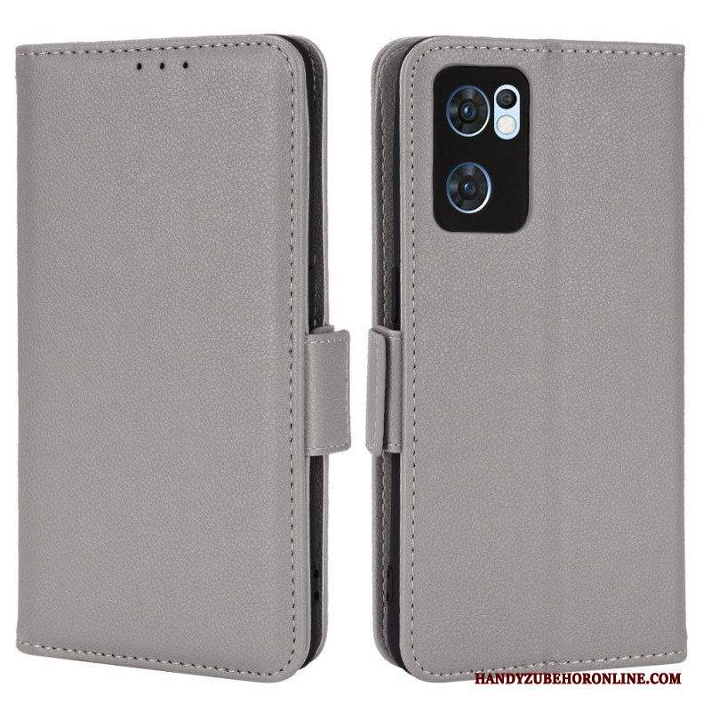 Flip Case Für Oppo Find X5 Lite Flip Case Klappe Doppelt. Neue Farben