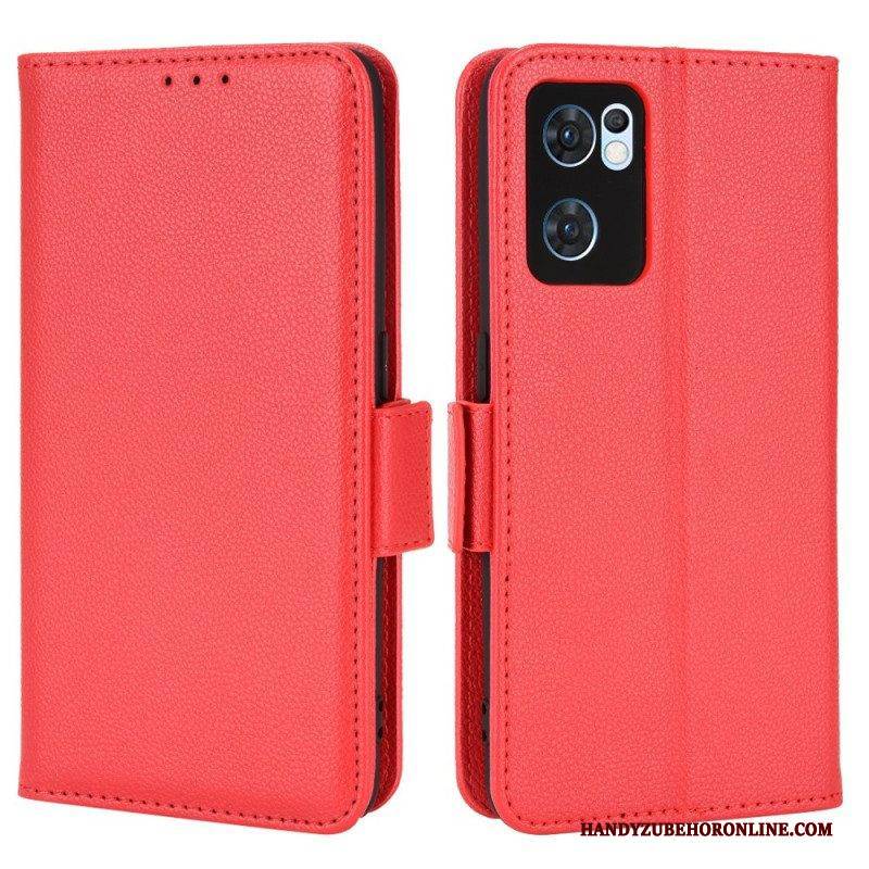 Flip Case Für Oppo Find X5 Lite Flip Case Klappe Doppelt. Neue Farben