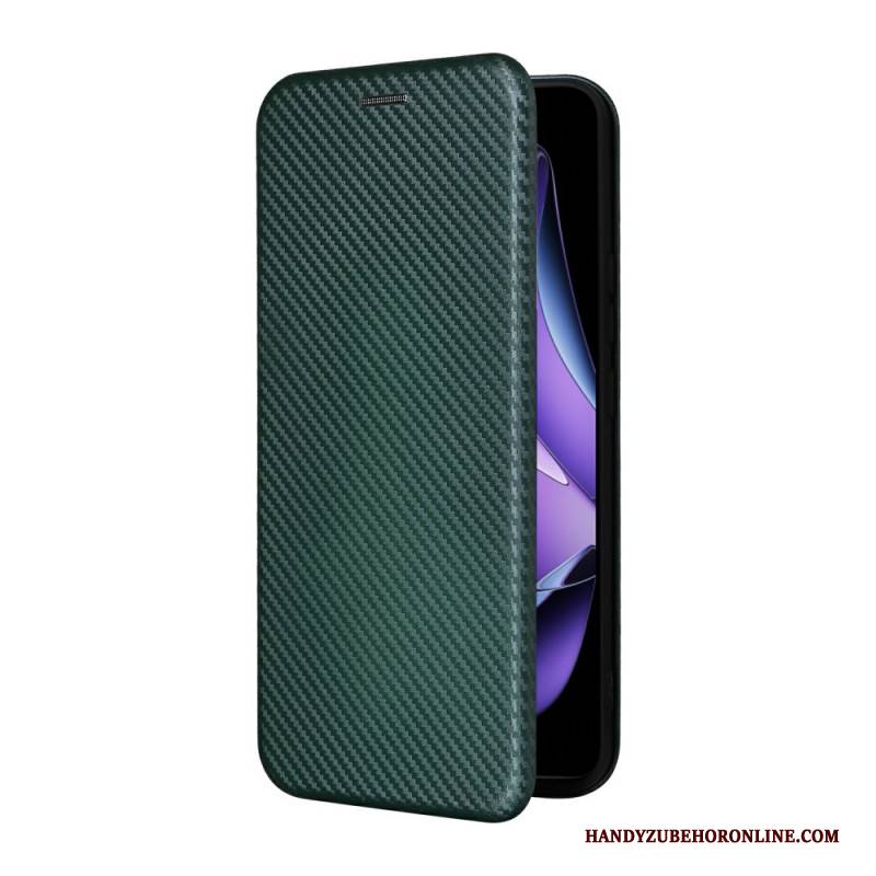 Flip Case Für Oppo Reno 13f 4g / 5g / 13 Fs 5g Carbonfaser