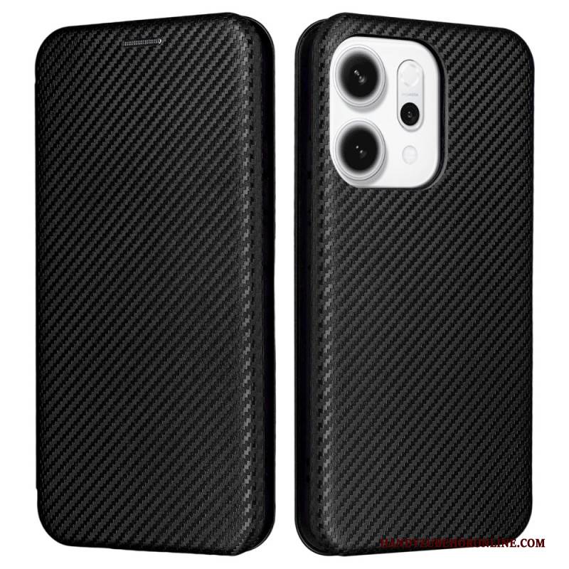 Flip Case Für Oppo Reno 14 5g Carbonfaser
