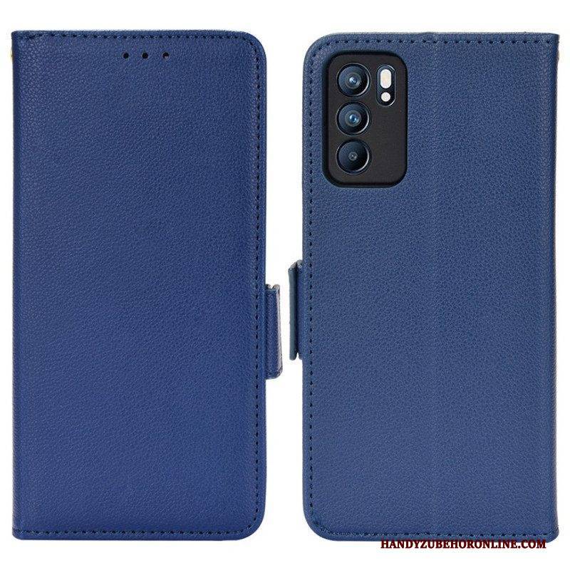 Flip Case Für Oppo Reno 6 5G Flip Case Klappe Doppelt. Neue Farben