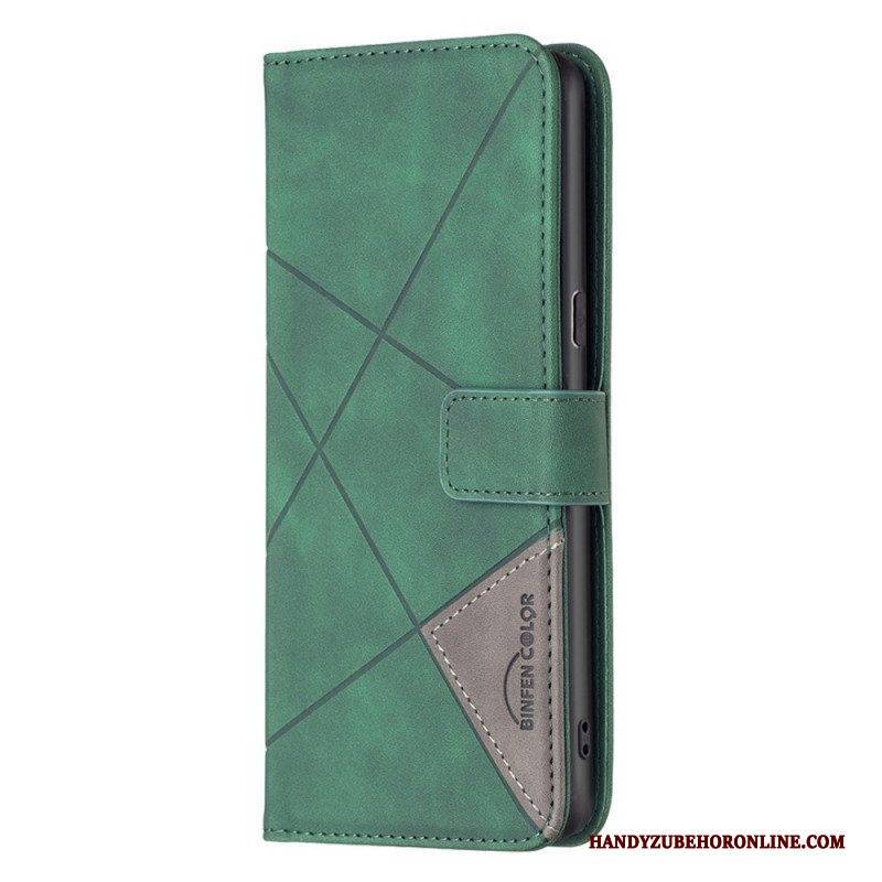 Flip Case Für Oppo Reno 7 Binfen Color Leder-styling