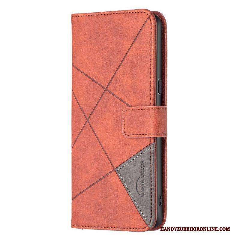 Flip Case Für Oppo Reno 7 Binfen Color Leder-styling