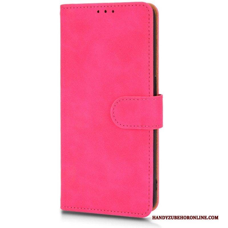 Flip Case Für Oppo Reno 7 Mit Kordel Strappy Skin-touch
