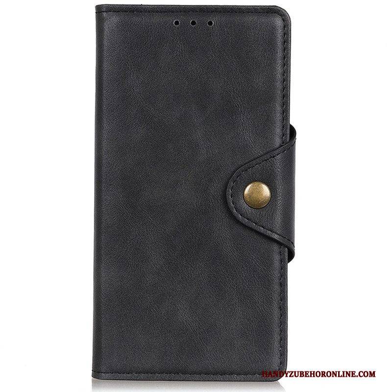 Flip Case Für Oppo Reno 8 Pro Magnetischer Knopf