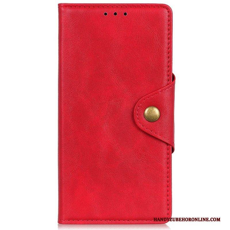 Flip Case Für Oppo Reno 8 Pro Magnetischer Knopf