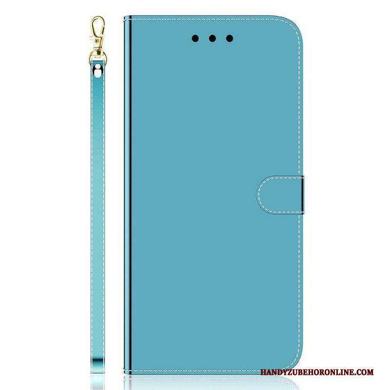 Flip Case Für Poco M3 Pro 5G Spiegelabdeckung