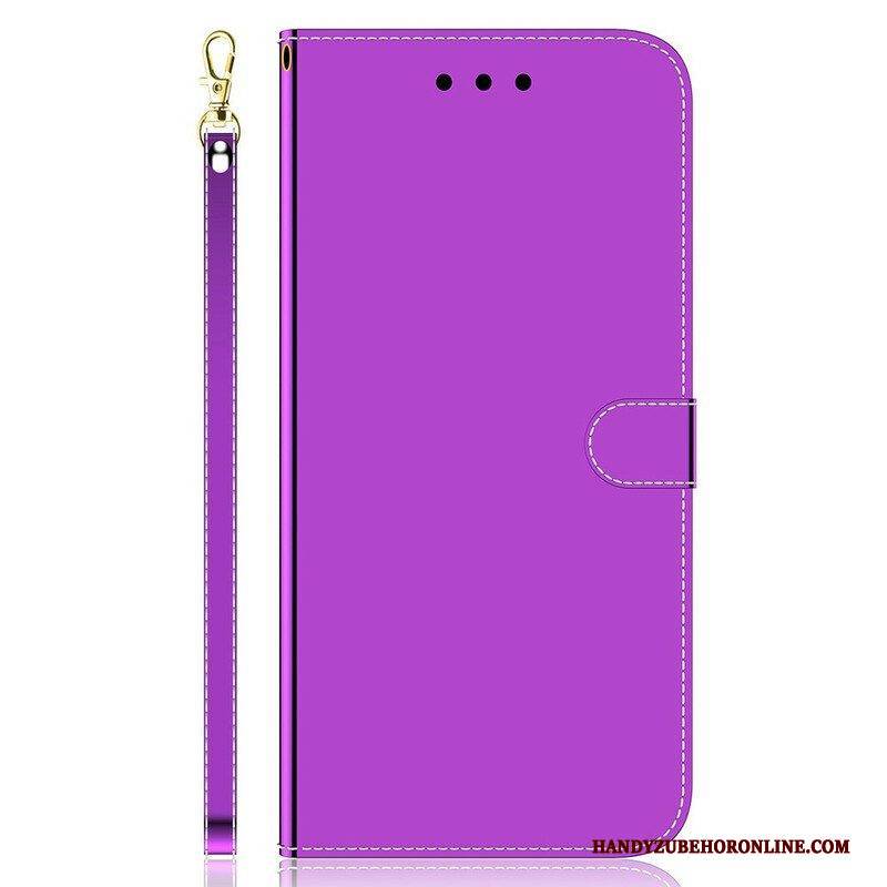 Flip Case Für Poco M3 Pro 5G Spiegelabdeckung