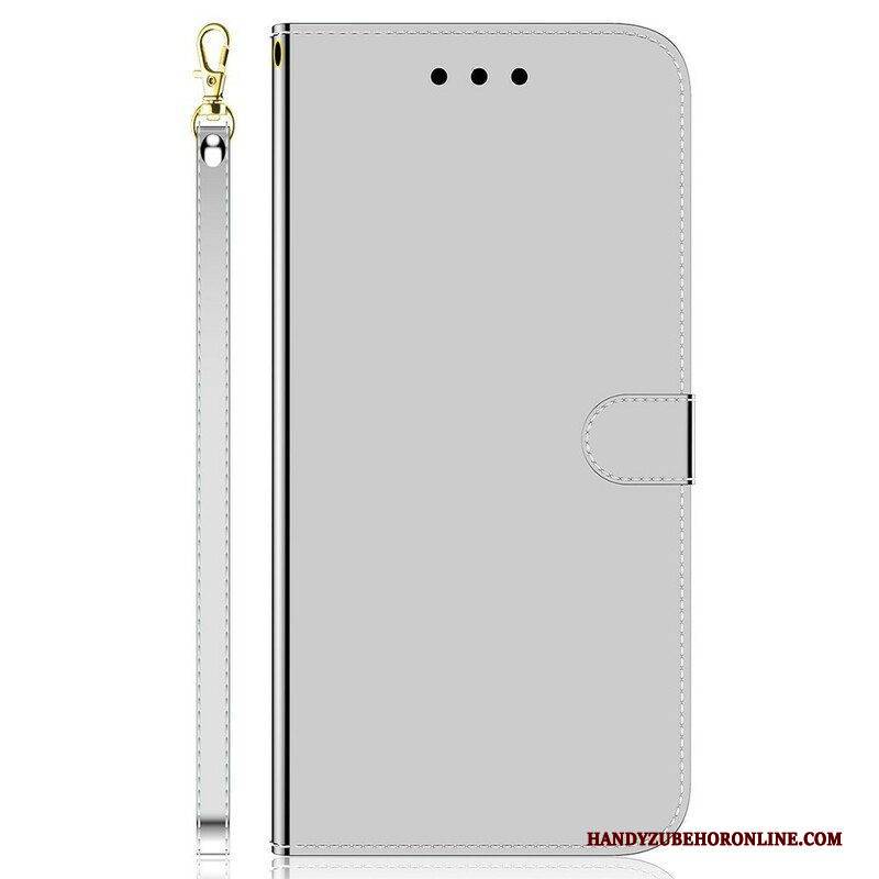 Flip Case Für Poco M3 Pro 5G Spiegelabdeckung
