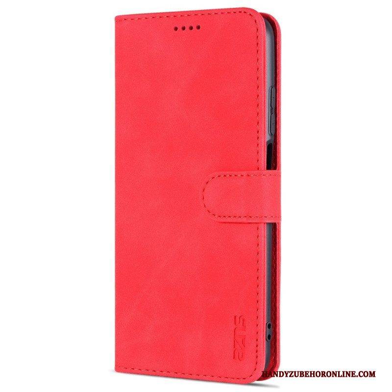 Flip Case Für Poco M4 Pro 5G Azns-kunstleder