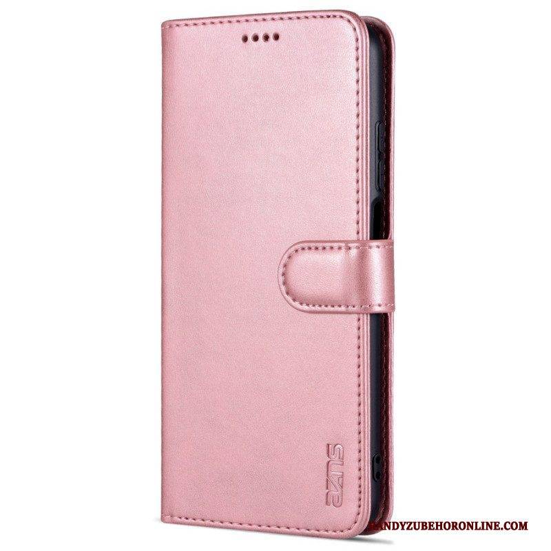 Flip Case Für Poco M4 Pro 5G Azns-kunstleder