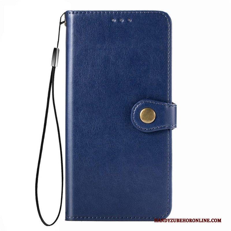 Flip Case Für Poco X4 Pro 5G Vintage Magnetverschluss