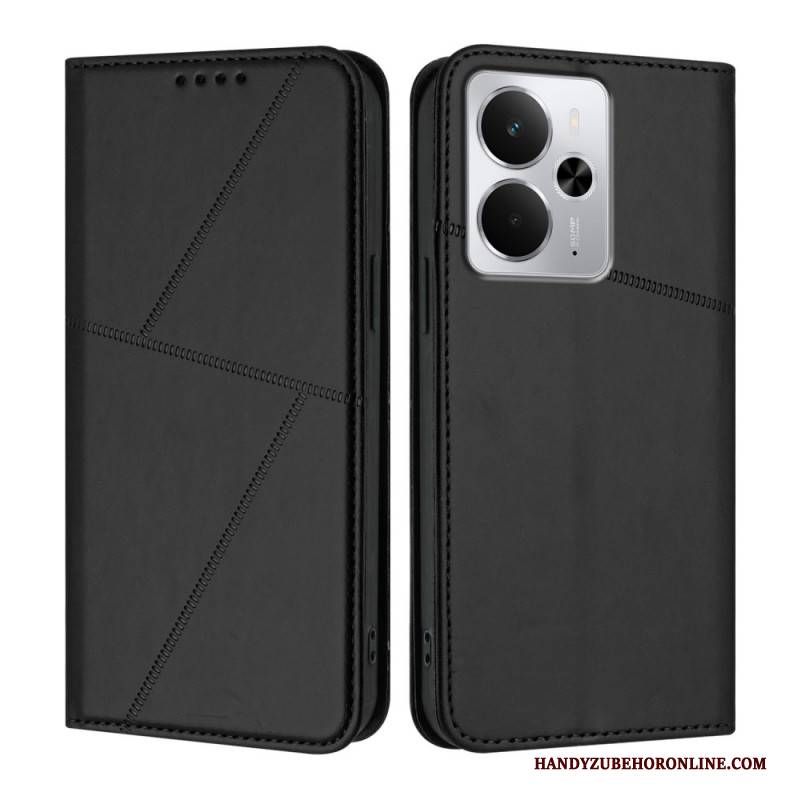 Flip Case Für Realme 14 5g Linien