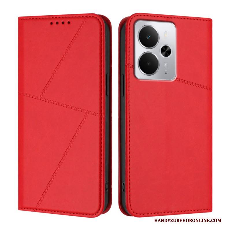 Flip Case Für Realme 14 5g Linien