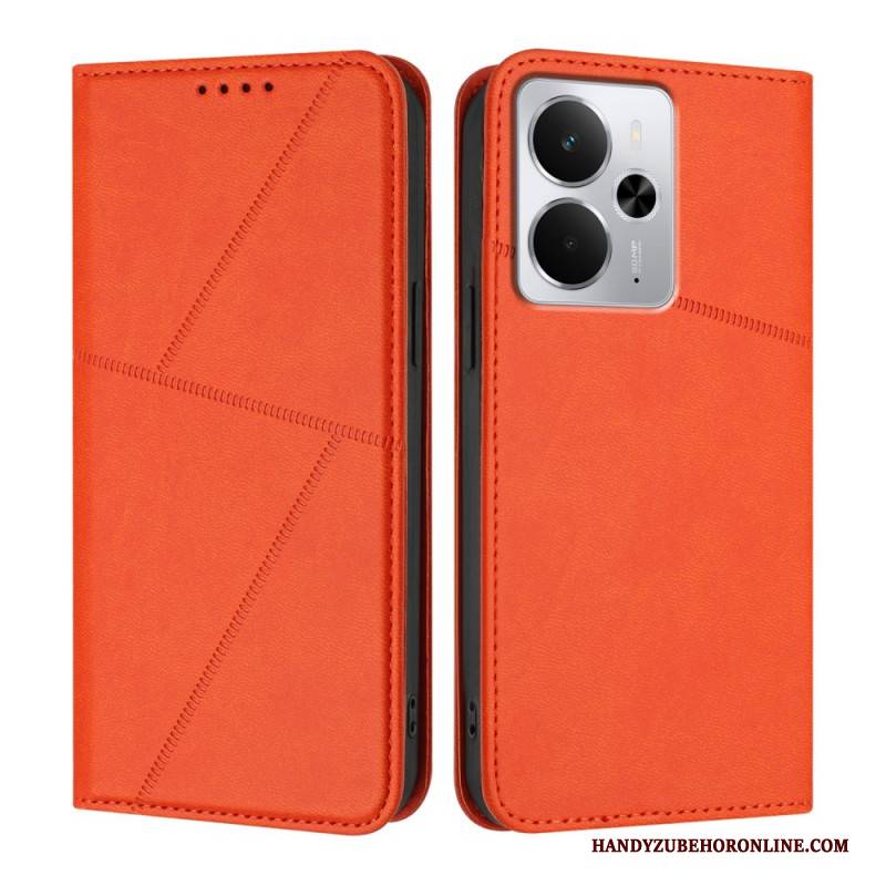 Flip Case Für Realme 14 5g Linien