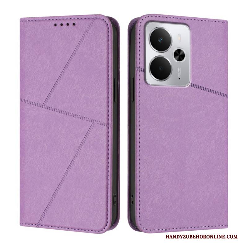 Flip Case Für Realme 14 5g Linien