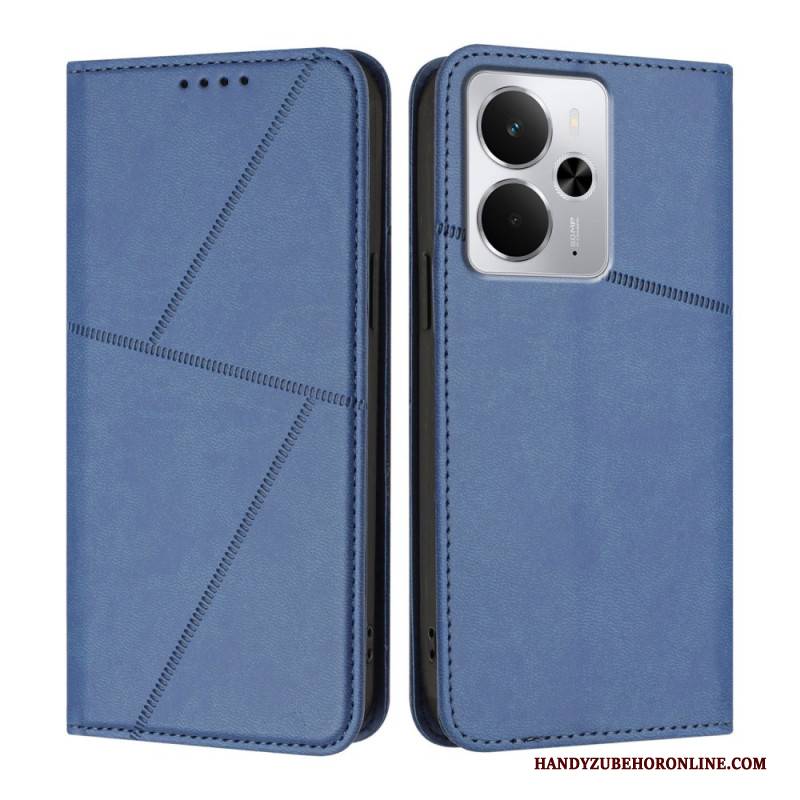 Flip Case Für Realme 14 5g Linien