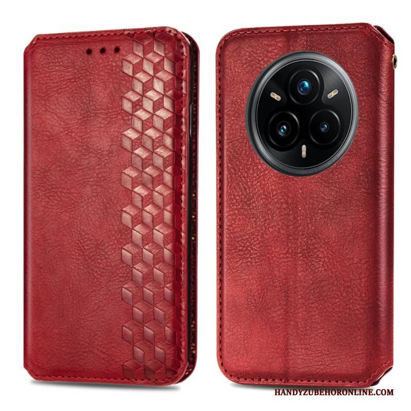 Flip Case Für Realme 14 Pro Plus 5g Vintage-wildlederoptik
