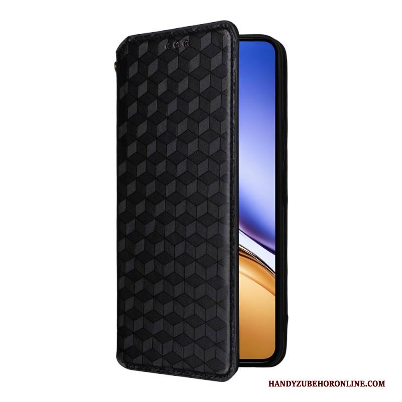 Flip Case Für Realme 14t 5g 3d Diamanten