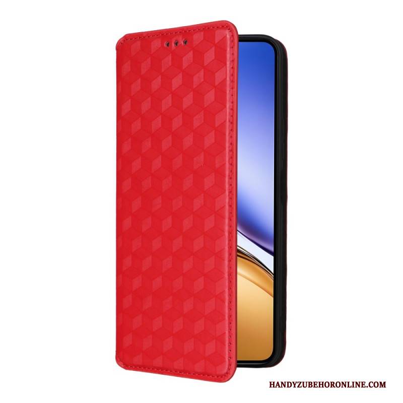 Flip Case Für Realme 14t 5g 3d Diamanten