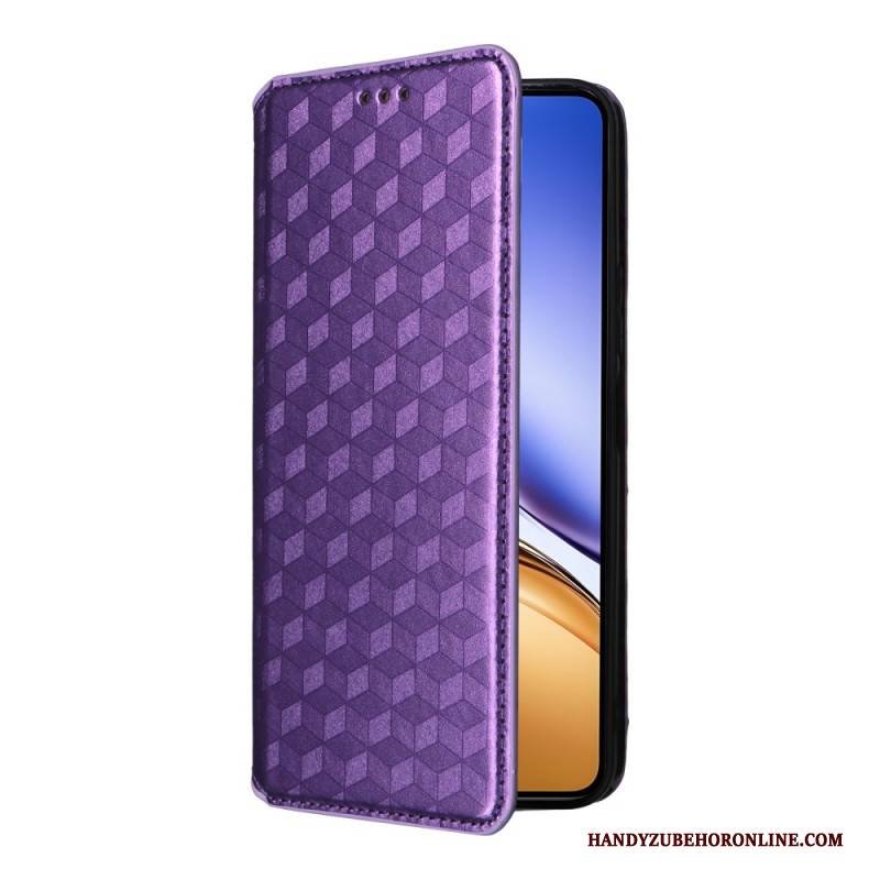Flip Case Für Realme 14t 5g 3d Diamanten