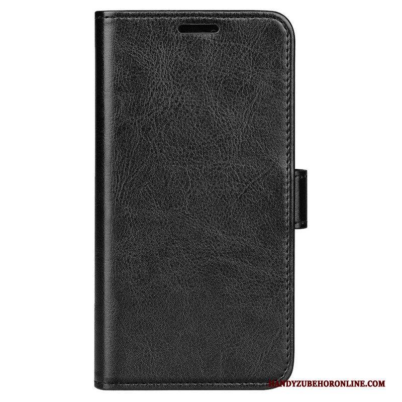 Flip Case Für Realme 9i Magnetverschluss Mit Crazy Horse-textur