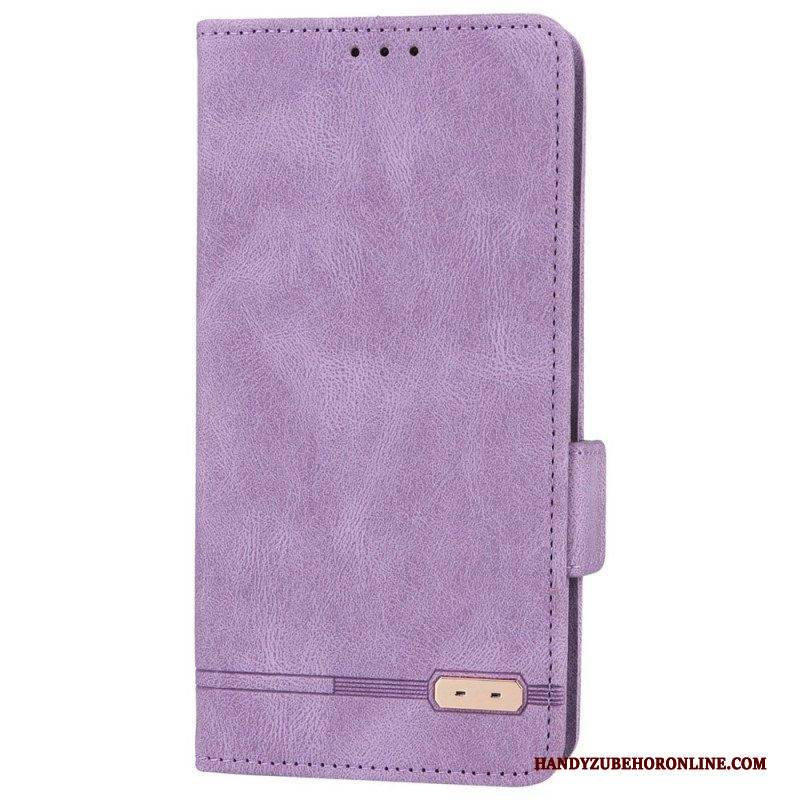 Flip Case Für Realme C30 Hardware-dekor