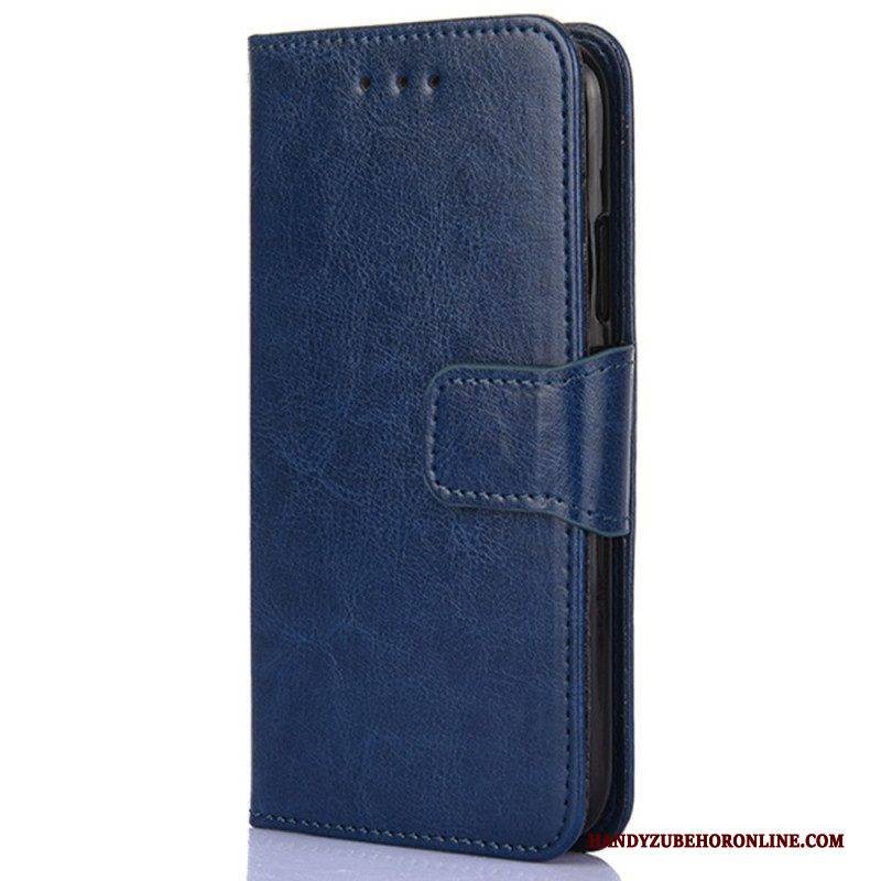 Flip Case Für Realme C31 Vintage-kunstleder