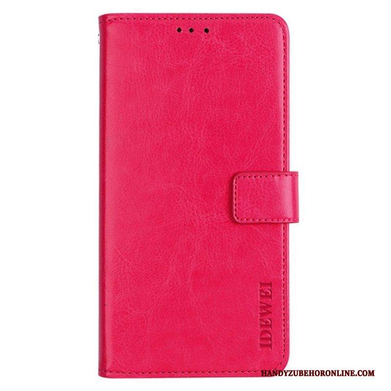 Flip Case Für Realme C35 Kunstleder Idewei