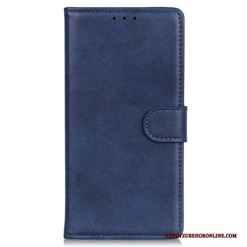 Flip Case Für Realme GT Neo 3 Strukturiertes Kunstleder