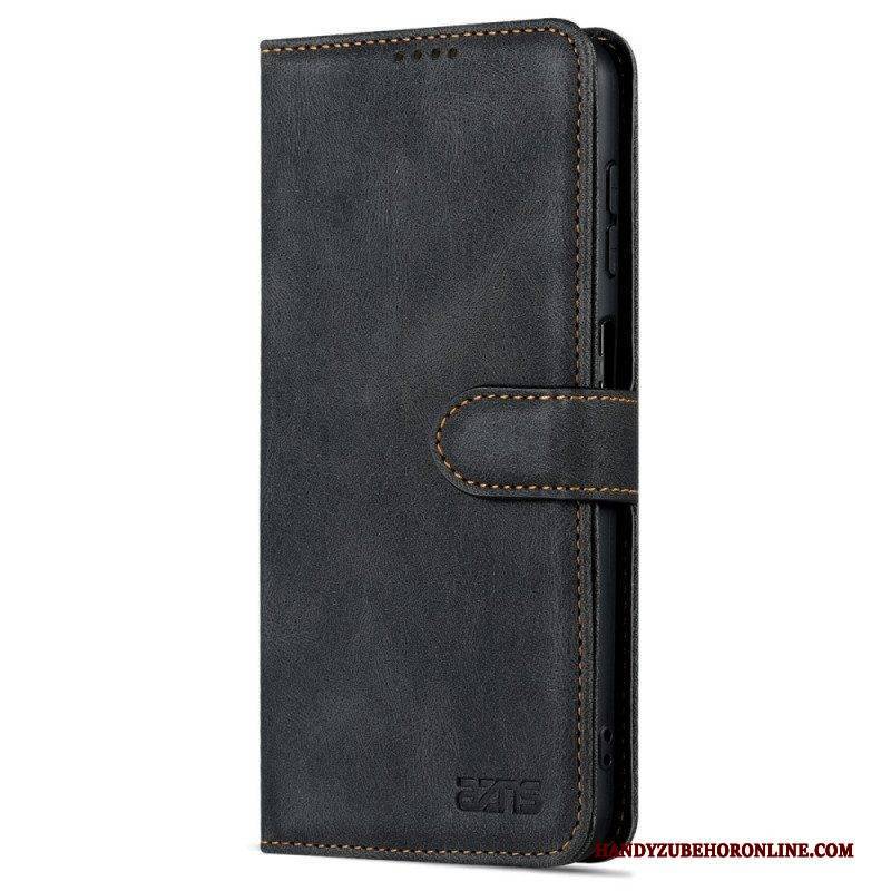 Flip Case Für Samsung Galaxy A13 Mit Kordel Azns Riemchen Im Vintage-stil