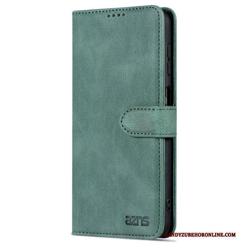 Flip Case Für Samsung Galaxy A13 Mit Kordel Azns Riemchen Im Vintage-stil