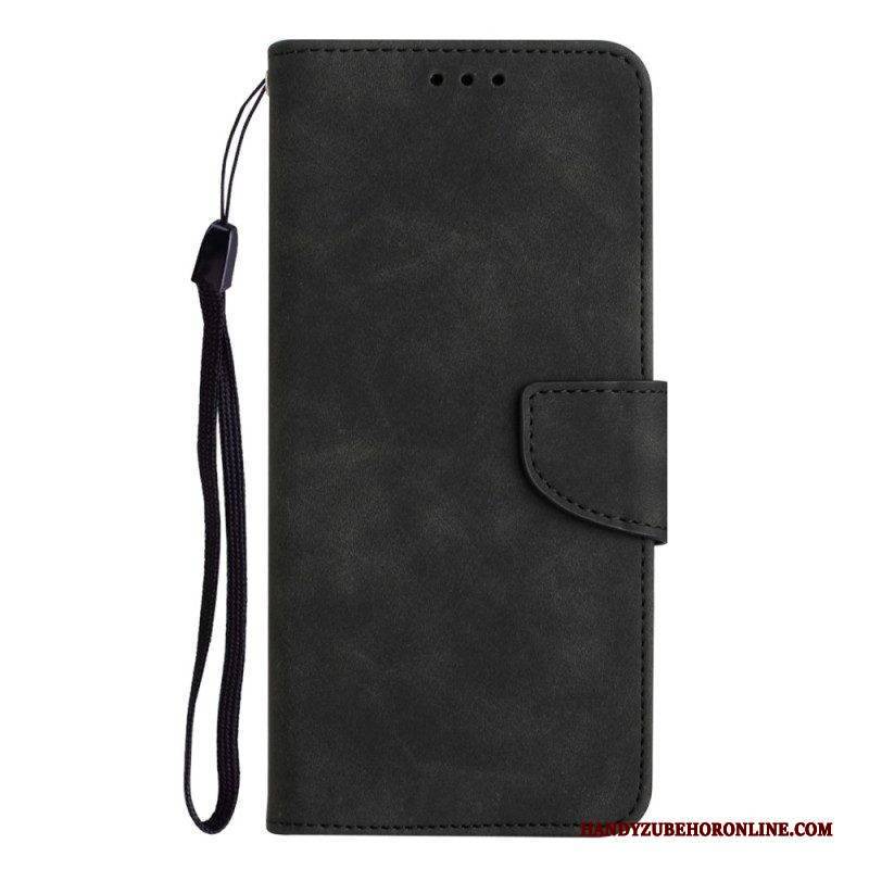 Flip Case Für Samsung Galaxy A13 Mit Kordel Riemchen Im Vintage-stil