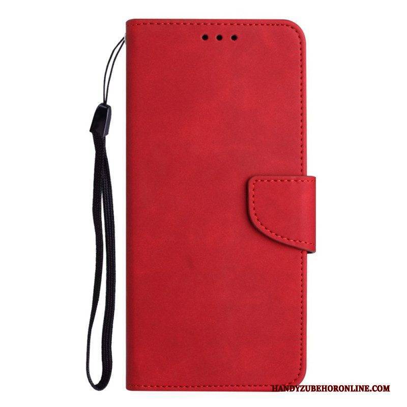Flip Case Für Samsung Galaxy A13 Mit Kordel Riemchen Im Vintage-stil