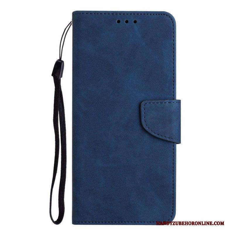 Flip Case Für Samsung Galaxy A13 Mit Kordel Riemchen Im Vintage-stil