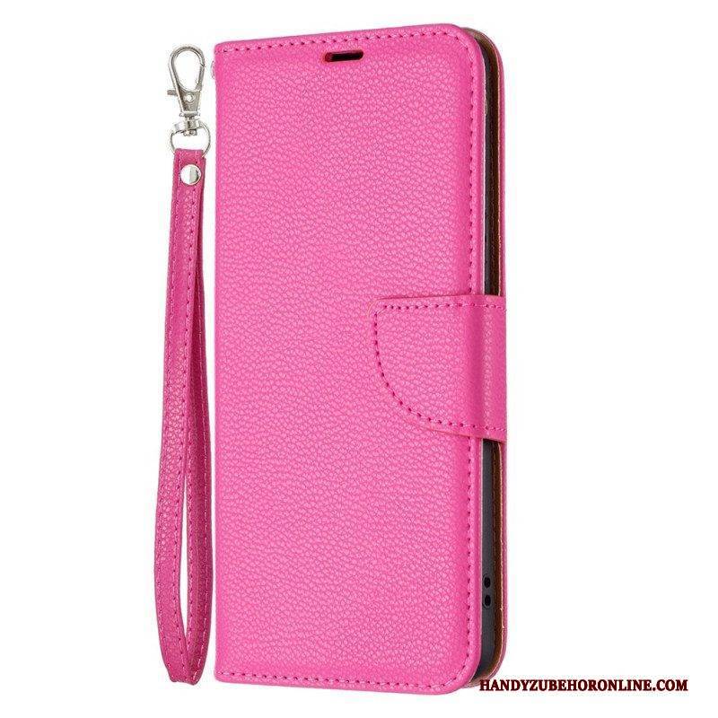 Flip Case Für Samsung Galaxy A53 5G Litschi-schrägverschluss