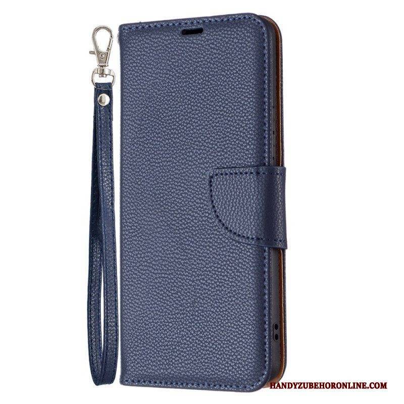 Flip Case Für Samsung Galaxy A53 5G Litschi-schrägverschluss