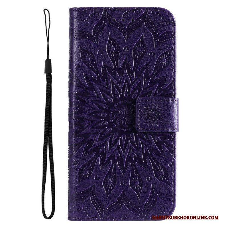 Flip Case Für Samsung Galaxy A53 5G Sonnenblume