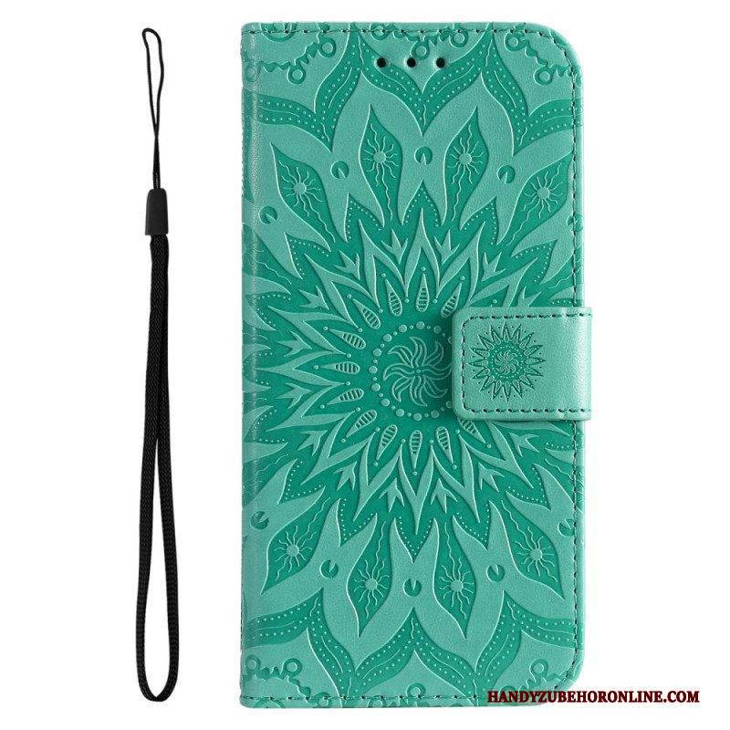 Flip Case Für Samsung Galaxy A53 5G Sonnenblume