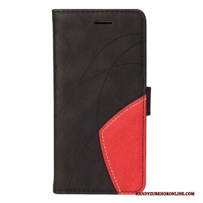 Flip Case Für Samsung Galaxy A53 5G Zweifarbig