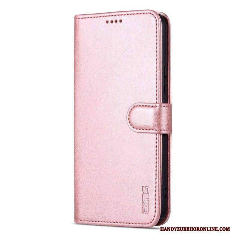 Flip Case Für Samsung Galaxy A54 5G Kunstleder Azns