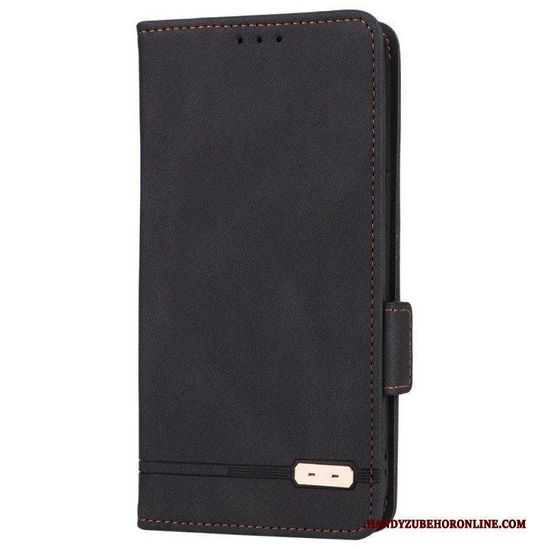 Flip Case Für Samsung Galaxy M13 Subtile Eleganz