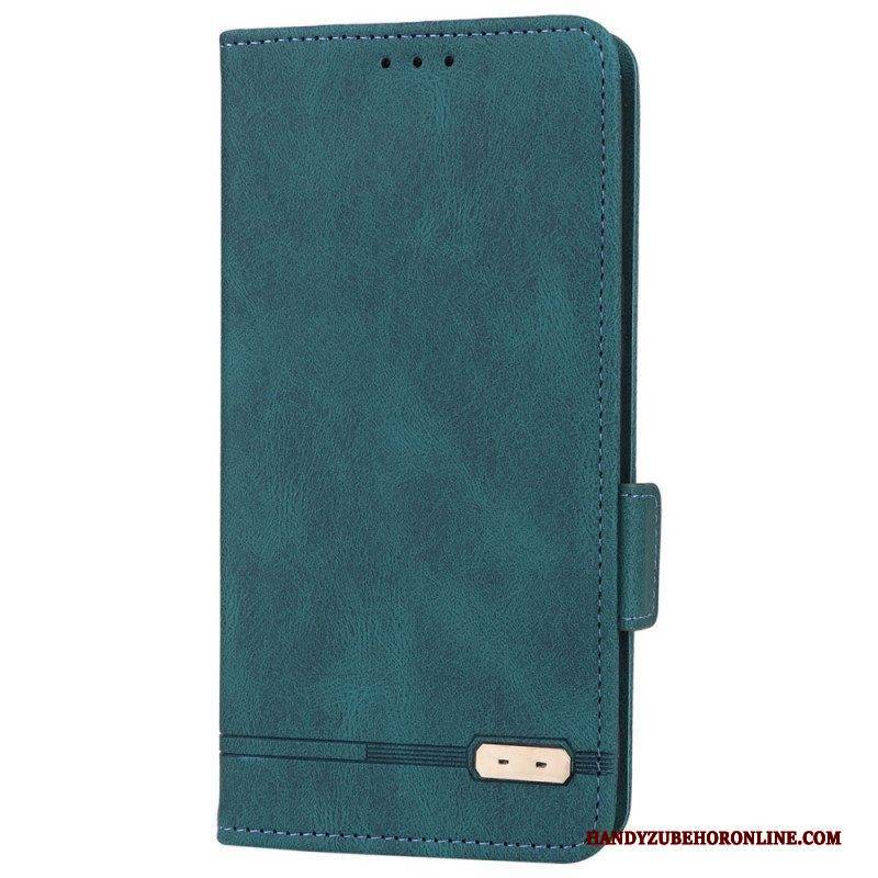 Flip Case Für Samsung Galaxy M13 Subtile Eleganz