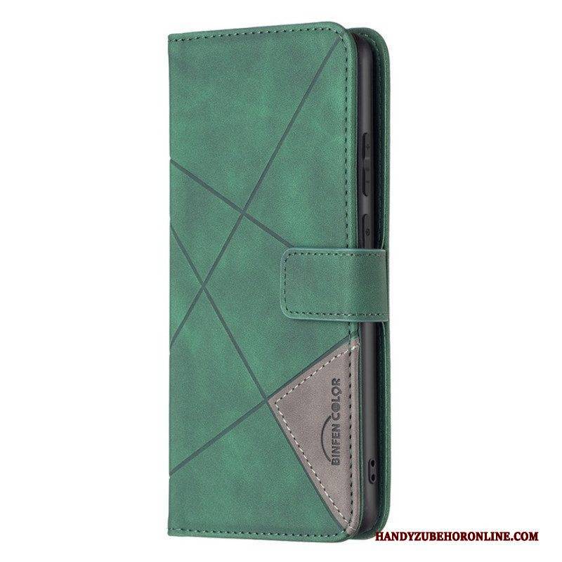 Flip Case Für Samsung Galaxy M23 5G Binfen-farbdreiecke