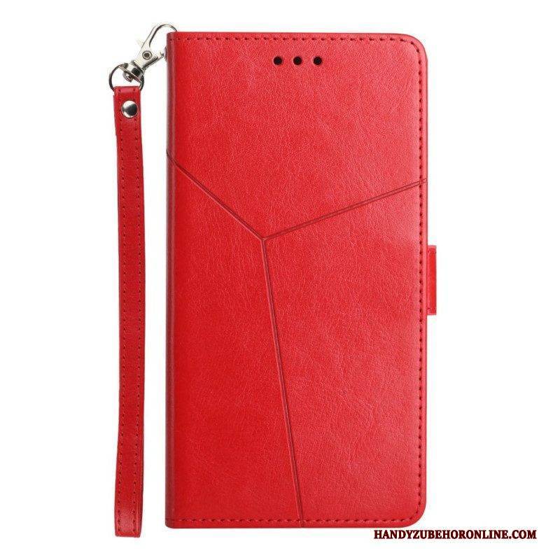 Flip Case Für Samsung Galaxy M23 5G Stil Leder Y-design