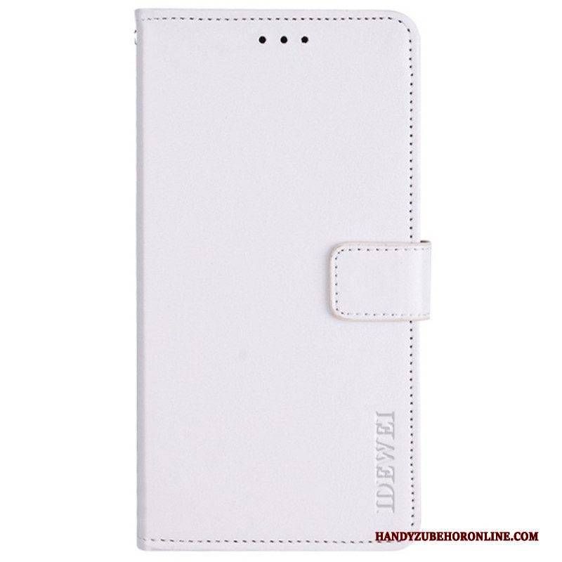 Flip Case Für Samsung Galaxy M52 5G Kunstleder Idewei